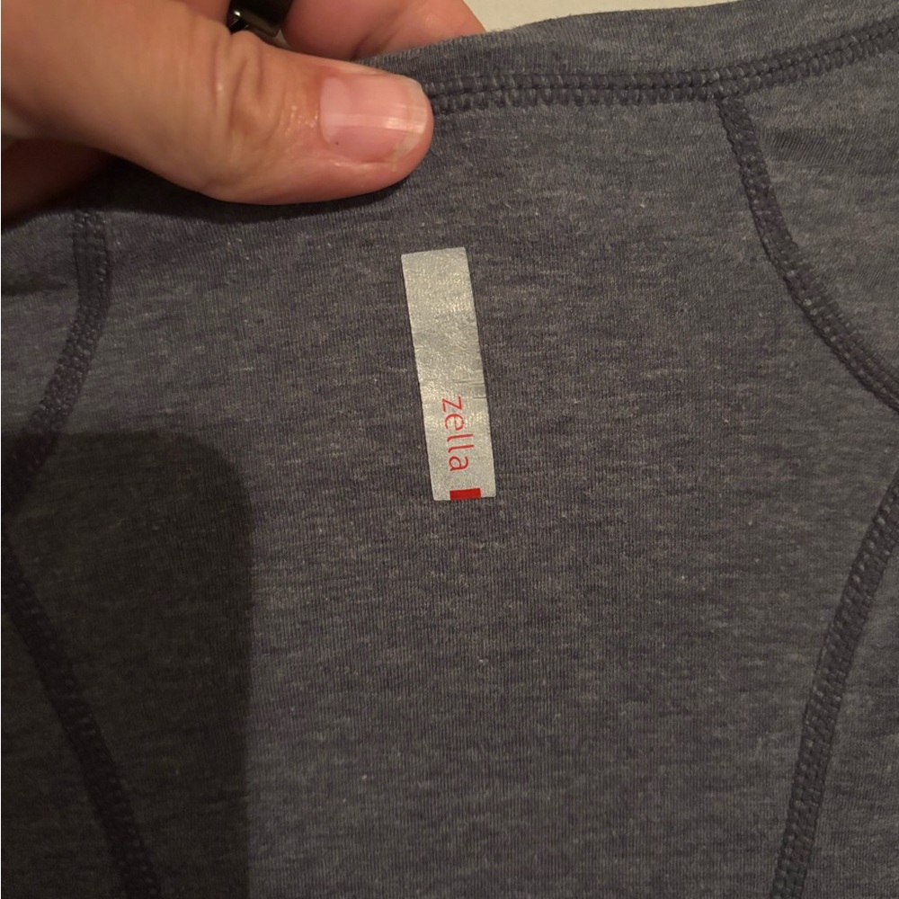 Zella Charcoal Long Sleeve Top - Picture 3 of 5